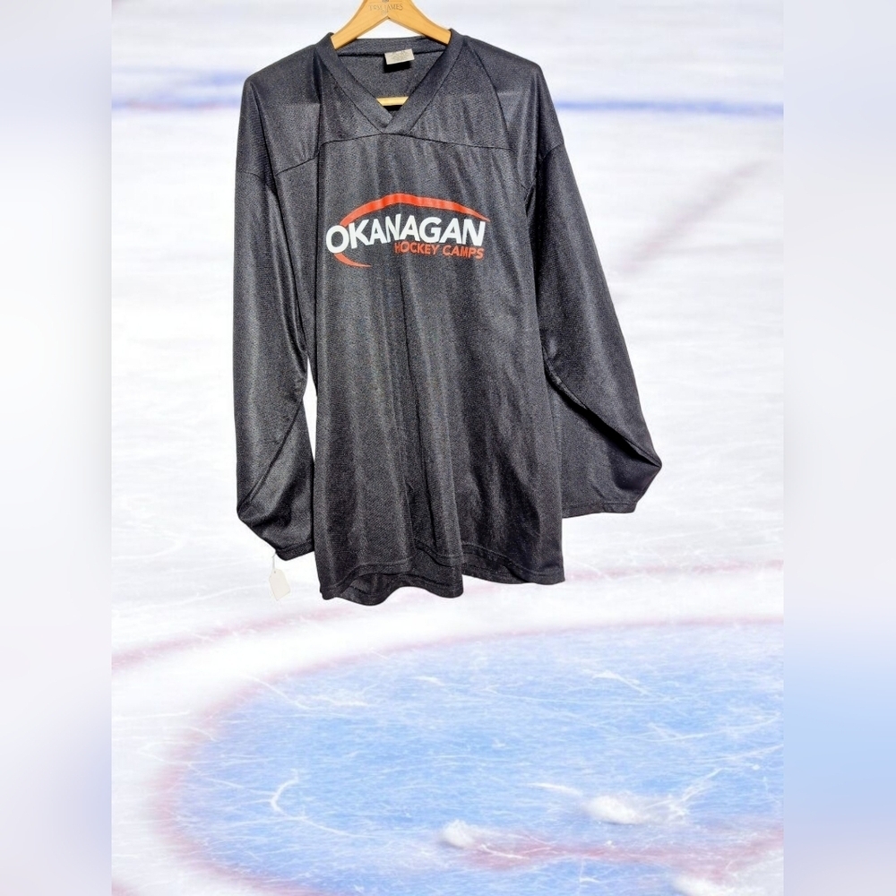 Troy Okanagan Hockey Camps sz XL Black Jersey